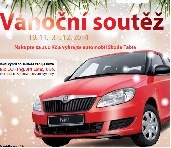 Výherce vánoční soutěže Trefa o automobil Škoda Fabia