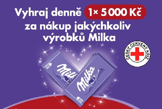 Vyhraj 5000 Kč s Milkou