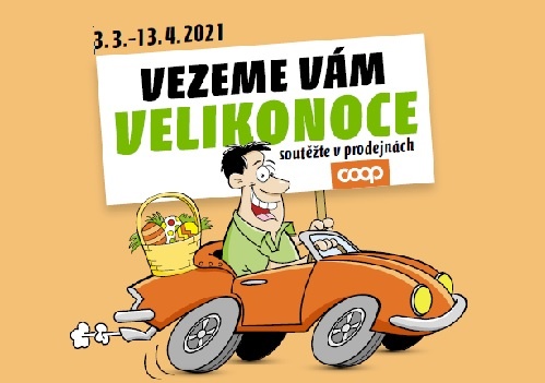 Velikonoční soutěž s Coop o osobní automobil