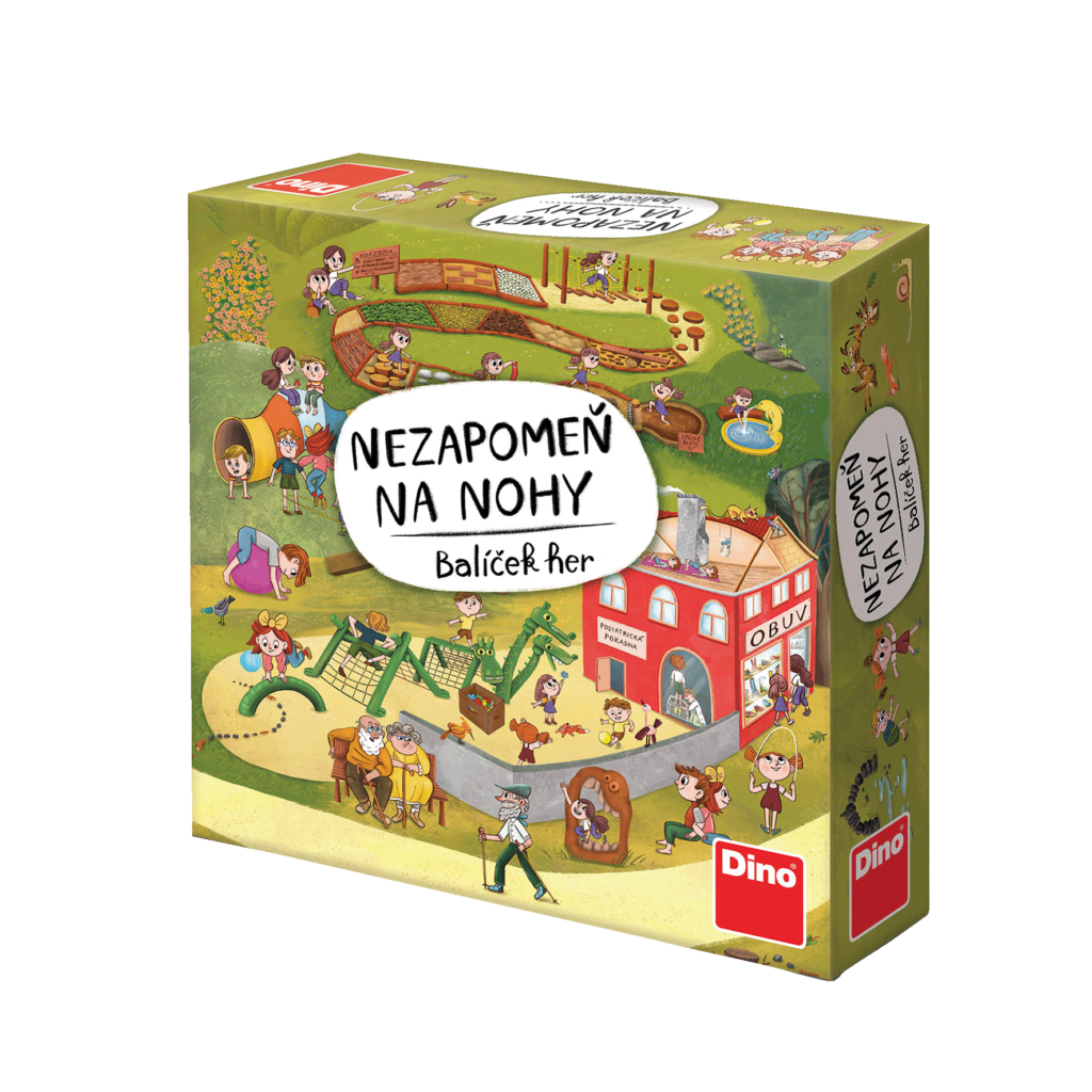Nezapomeň na nohy Rodinná hra