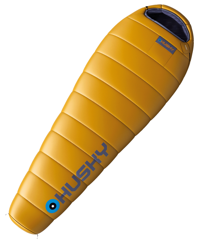 Spací pytel Husky -10°C mustard
