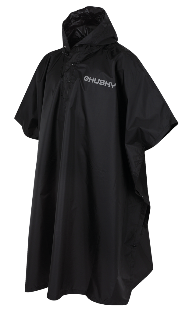 Pláštěnka Rainie black velikost S-M, L-XL