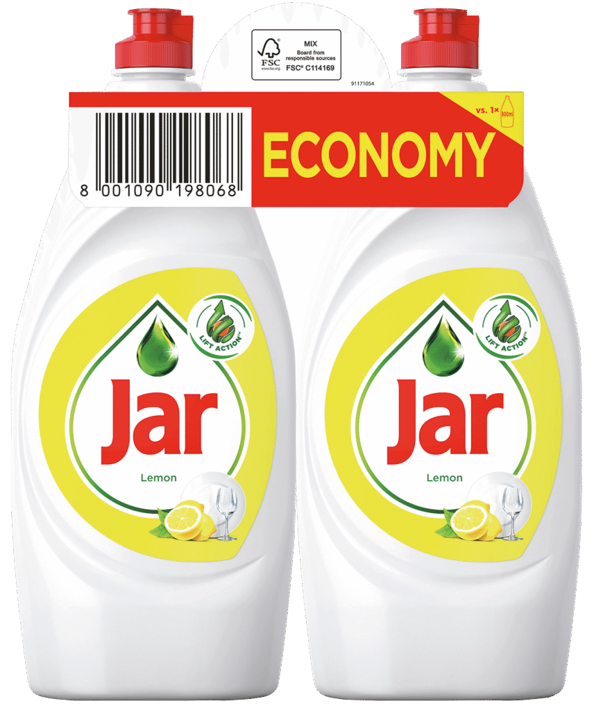 Jar Lemon prostředek na nádobí 2x900ml