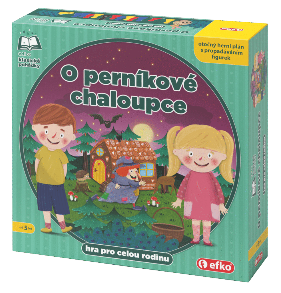 O perníkové chaloupce – desková rodinná hra