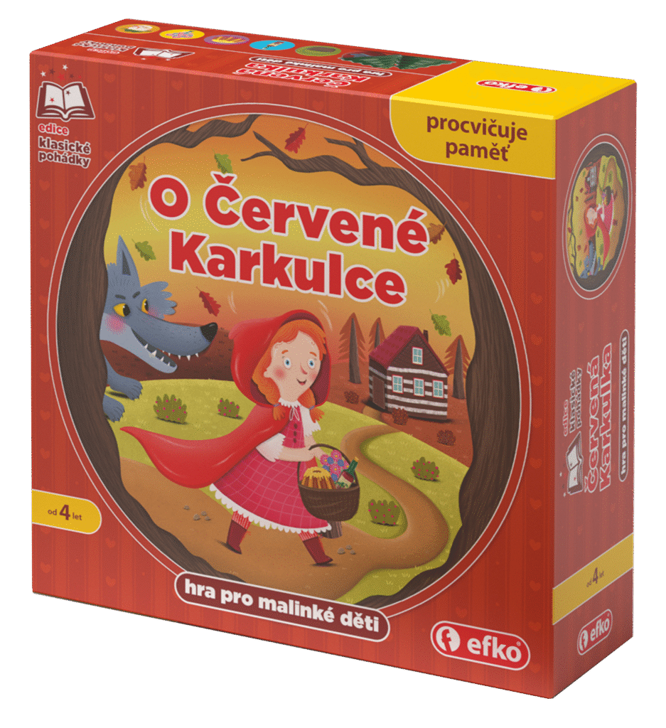 O Červené Karkulce – desková hra pro děti