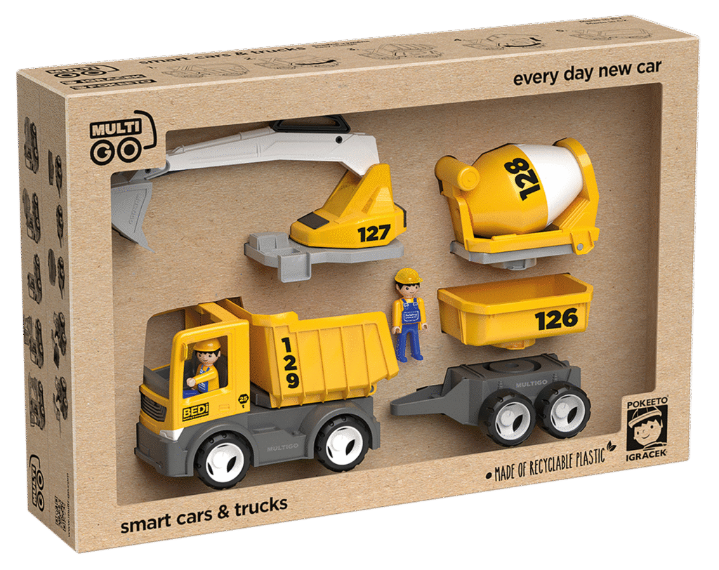 ECO MultiGO Build – figurky Igráčků s auty