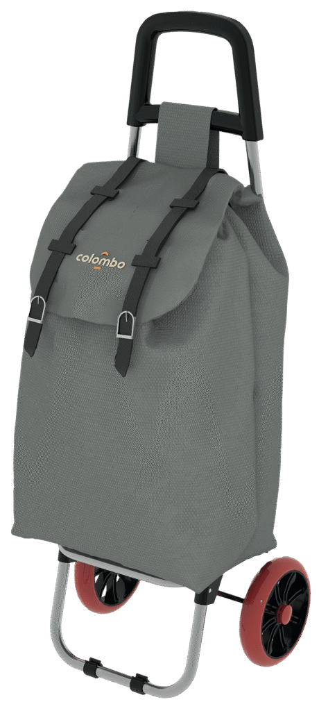 Taška s kolečky 40l SMART šedá (25kg)