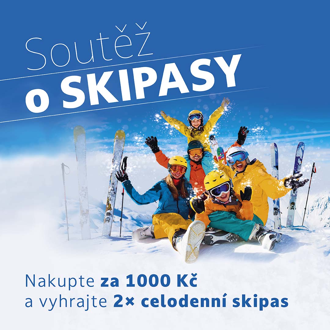 Soutěž o skipasy do Skiareálu Lipno!