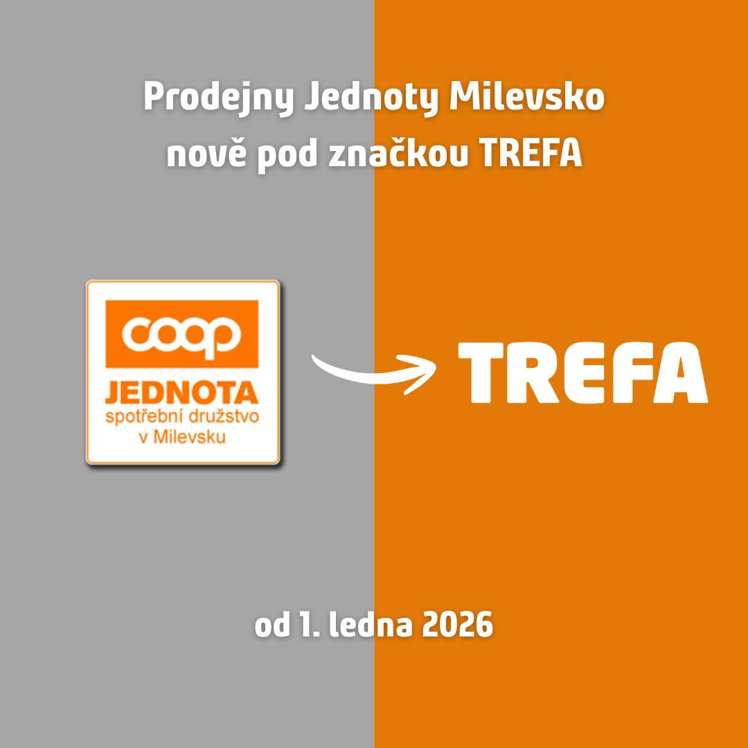 Prodejny Jednoty Milevsko nově pod značkou TREFA