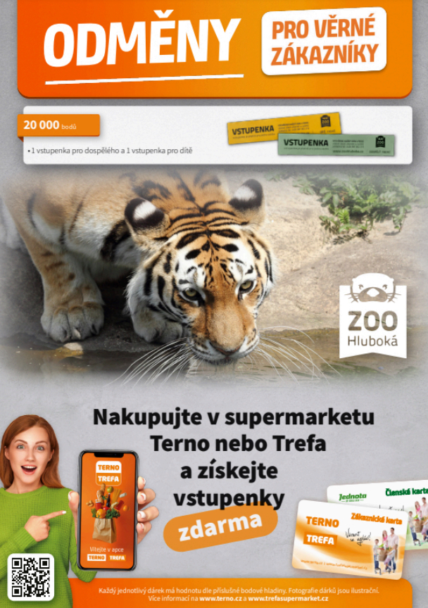 ZOO Hluboká 1 dosp. + 1 dítě