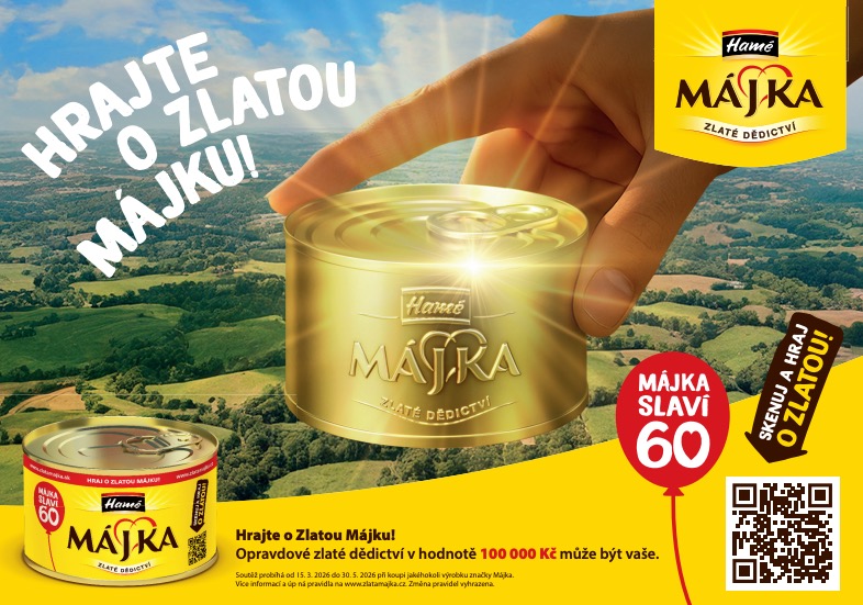 Hrajte o zlatou Májku!