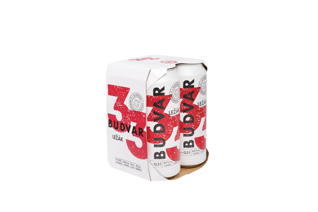 BUDVAR 33 4x 0,5 l
