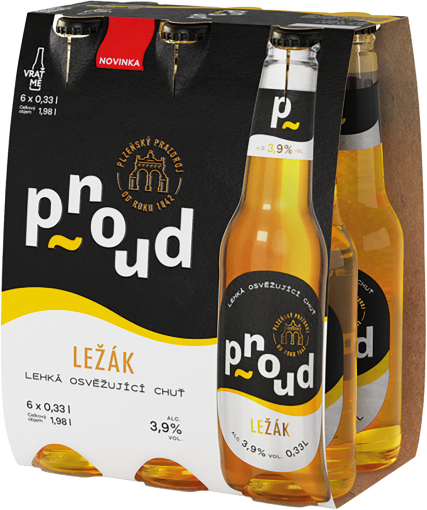 Proud pivo 6x 0,33 l