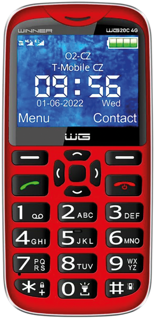 Mobilní telefon pro seniory
